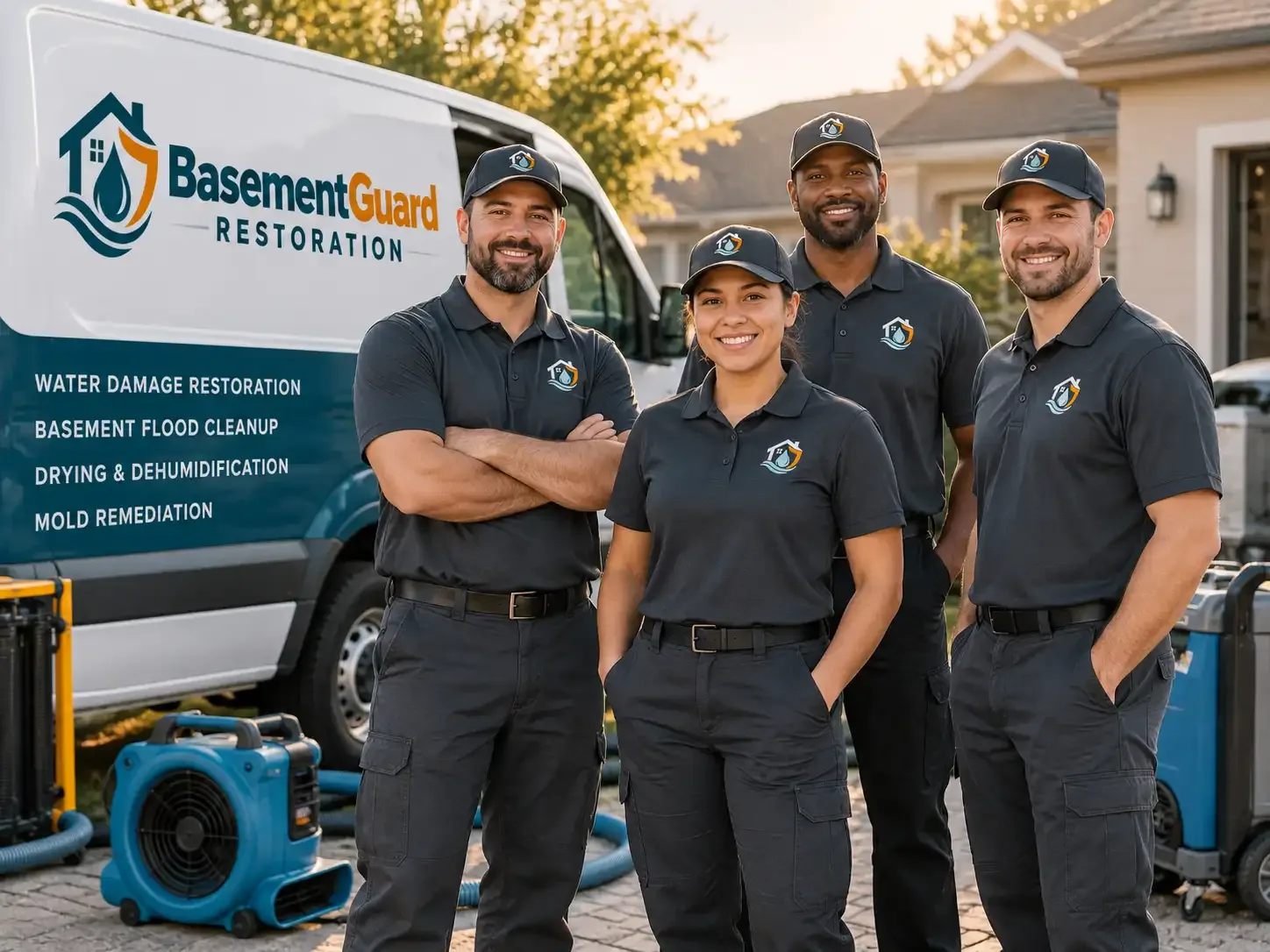Basement Water Damage Restoration company in Berclair, TX